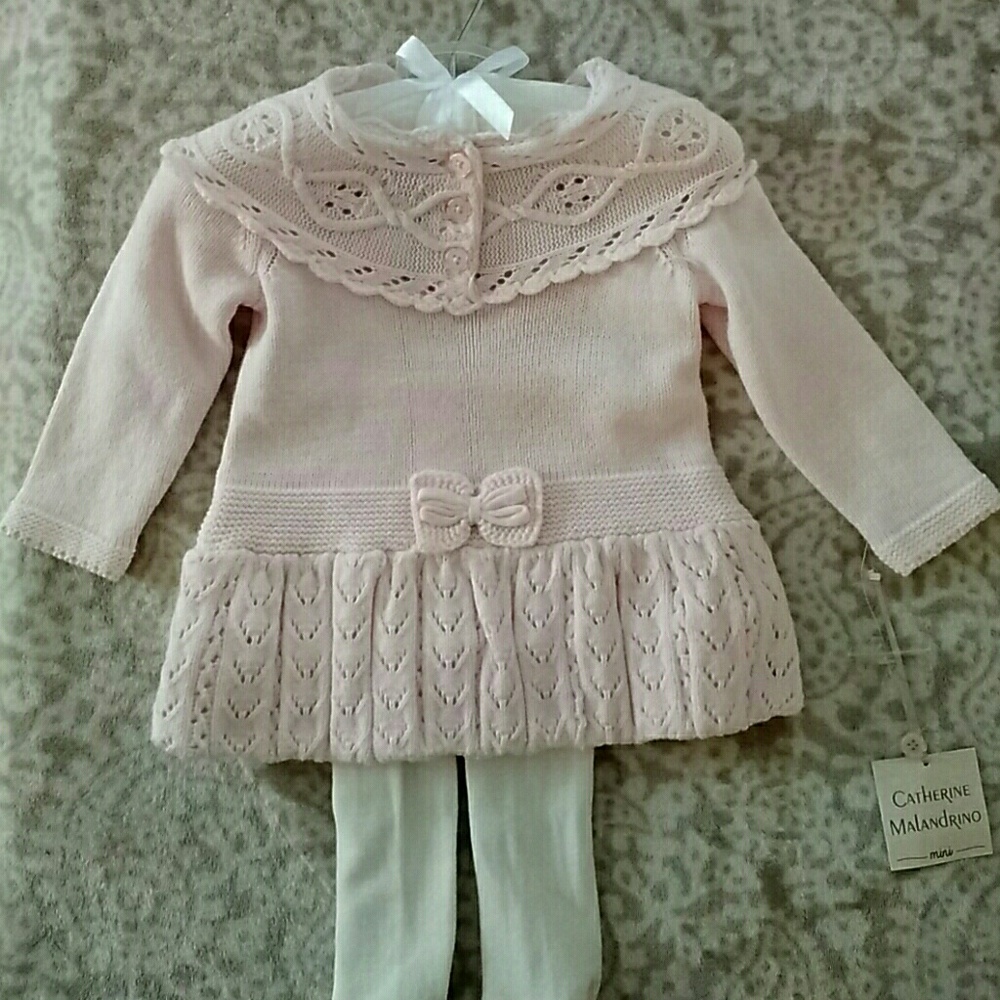 Infant pink dress 3-6 months